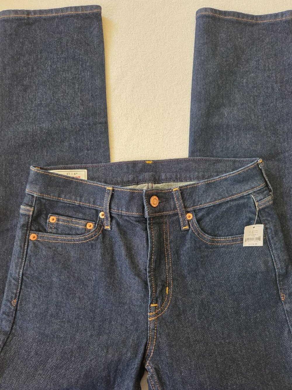 NWT Gap Vintage Slim Mid Rise Dark Wash Jeans